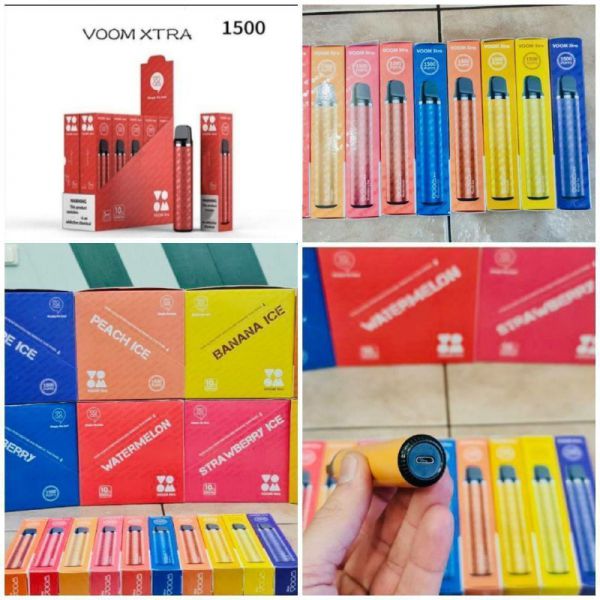 Электронная сигарета "VOOM" Персик (1500 затяжек)